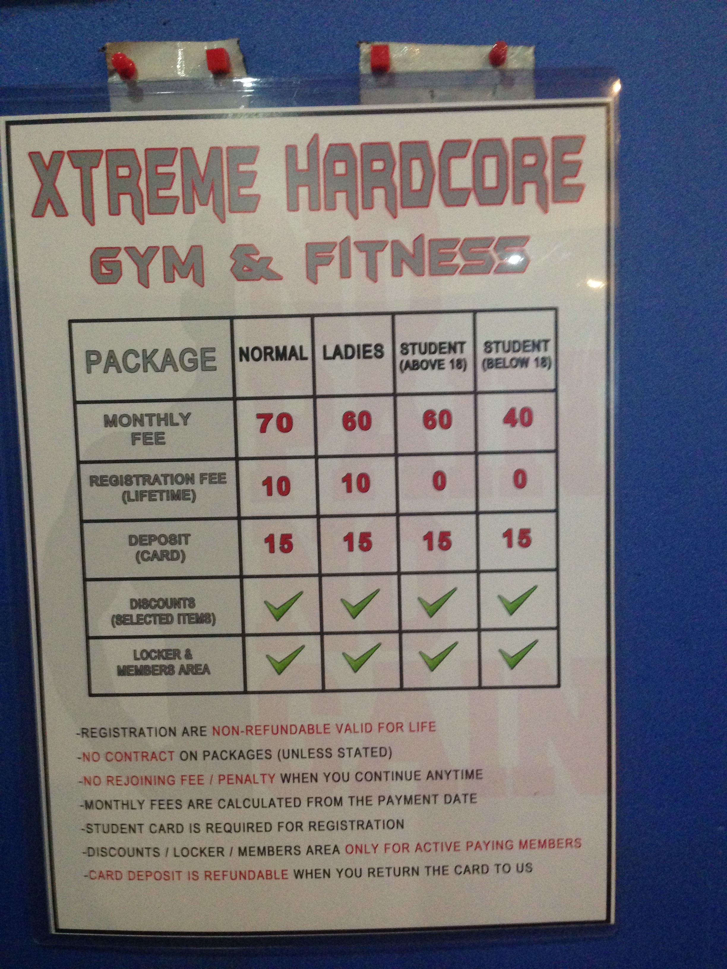 Xtreme Hardcore Gym Fitness Mygymreviews